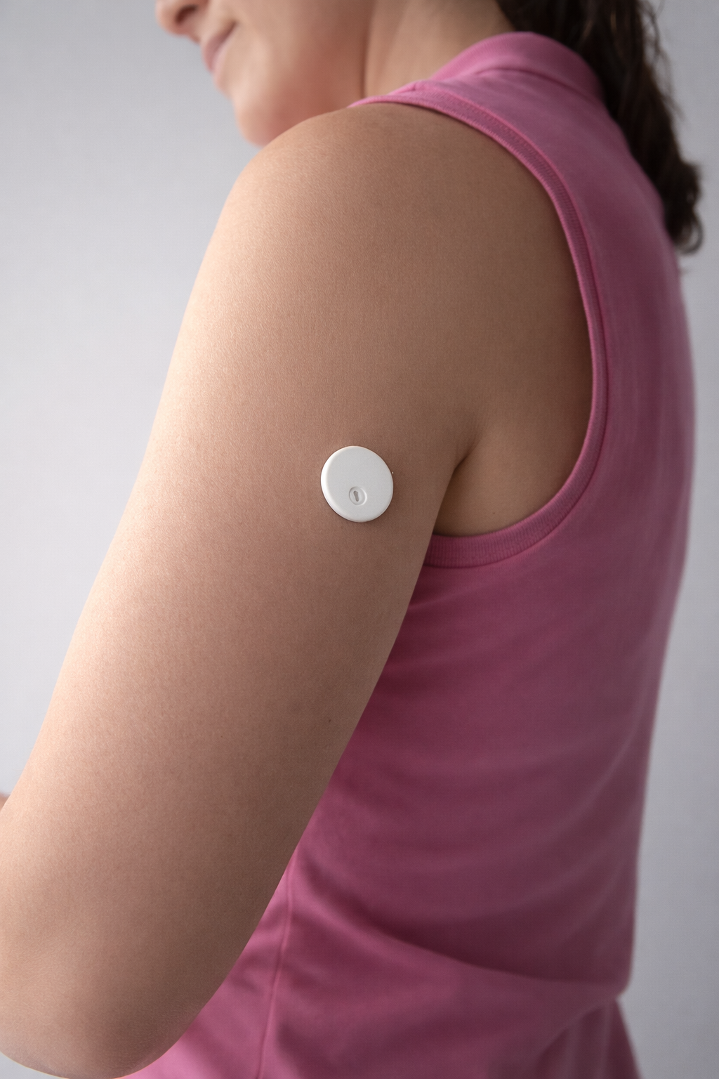 Qi Trax: Medidor Continuo de Glucosa