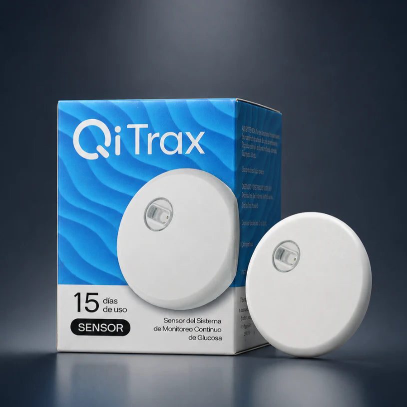 Caja y sensor QiTrax