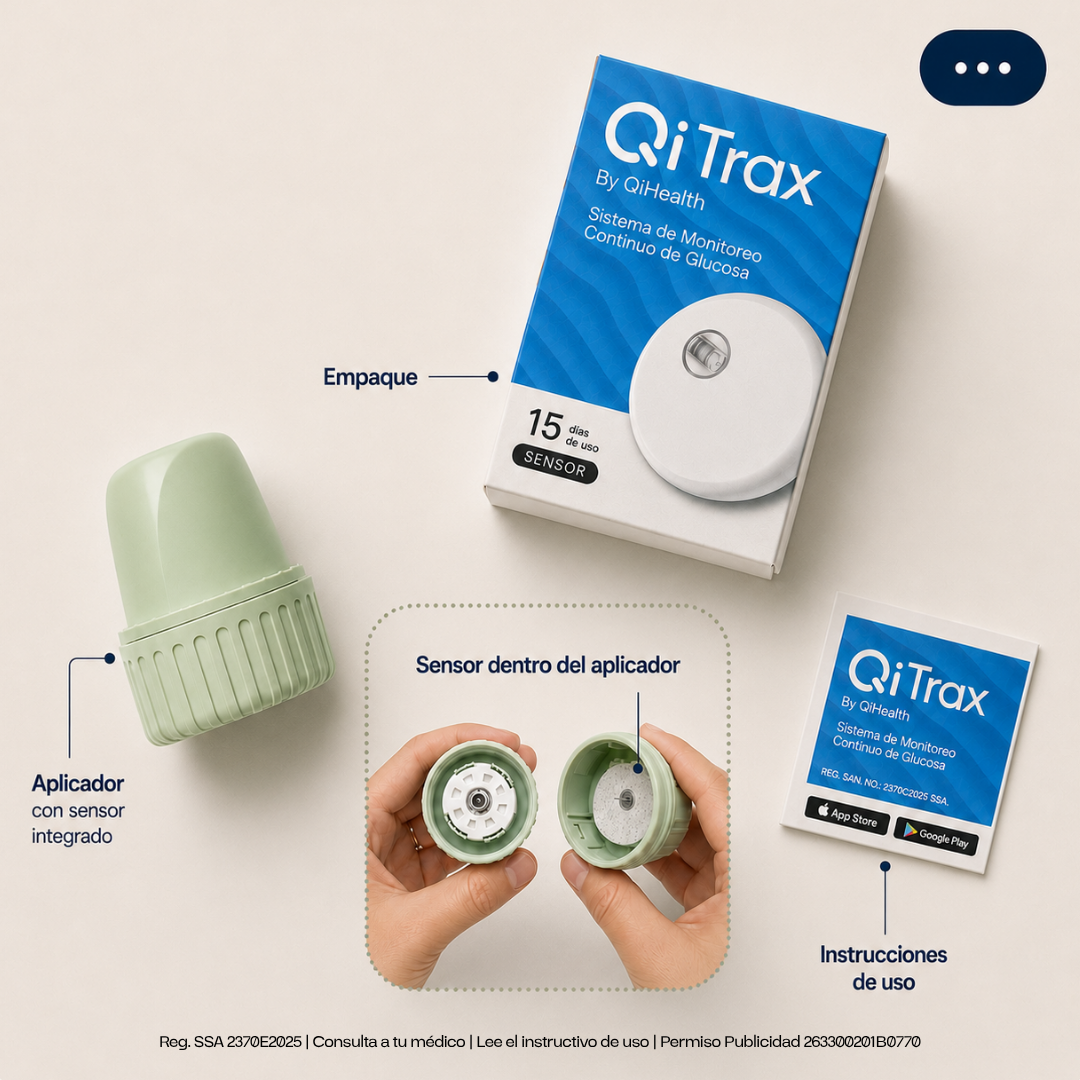 Qué incluye tu caja QiTrax
