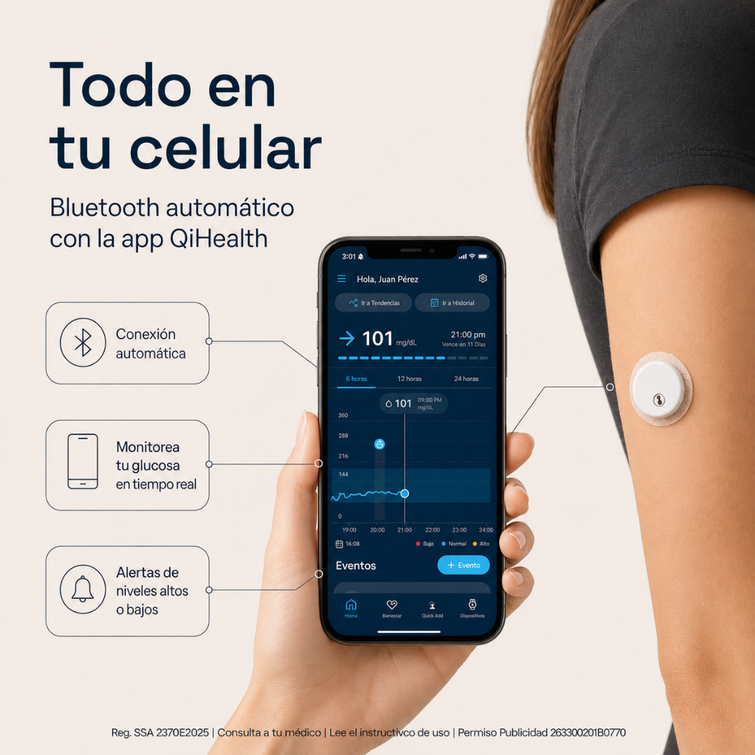 App QiHealth en tu celular