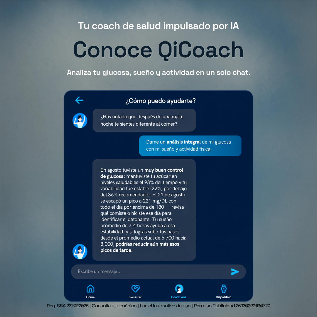 QiCoach — tu coach de salud con IA