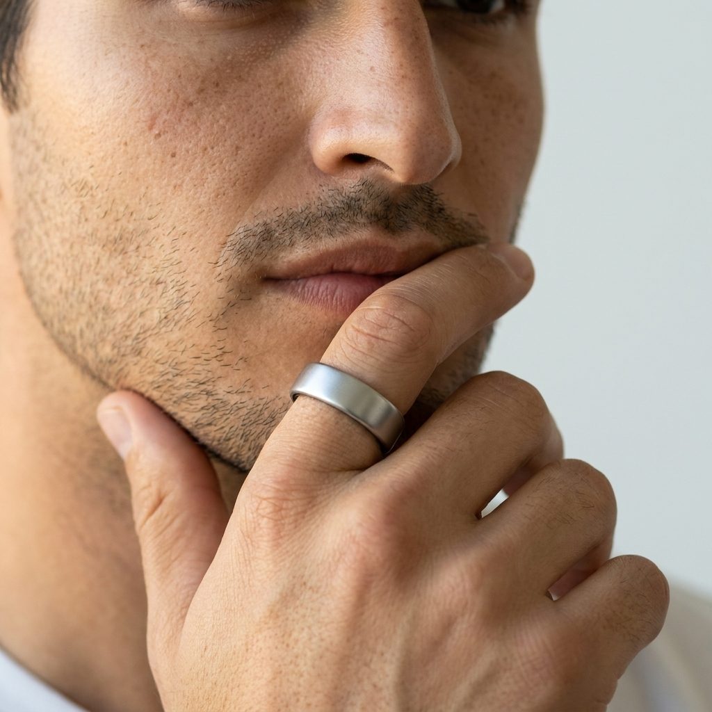 QiHealth Ring Pro Plata